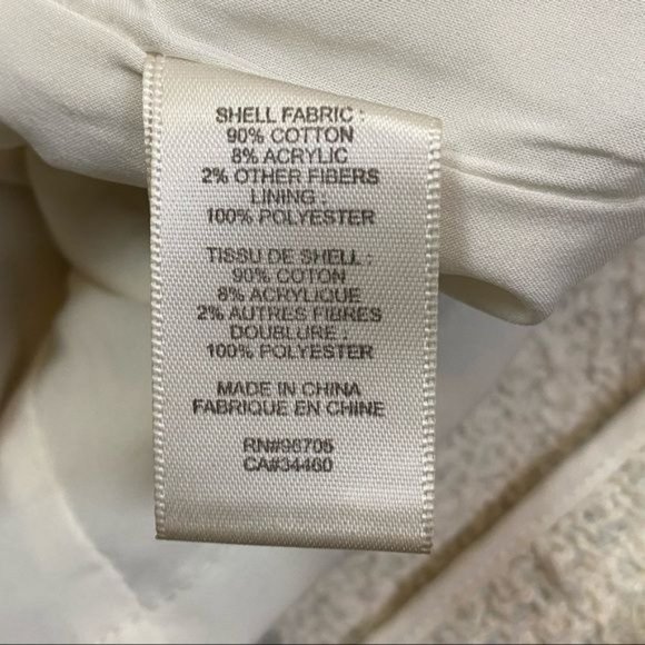 Rebecca Taylor | Frayed Leather Zipper Trim Textured Tweed Combo Midi Dress - Picture 9 of 10